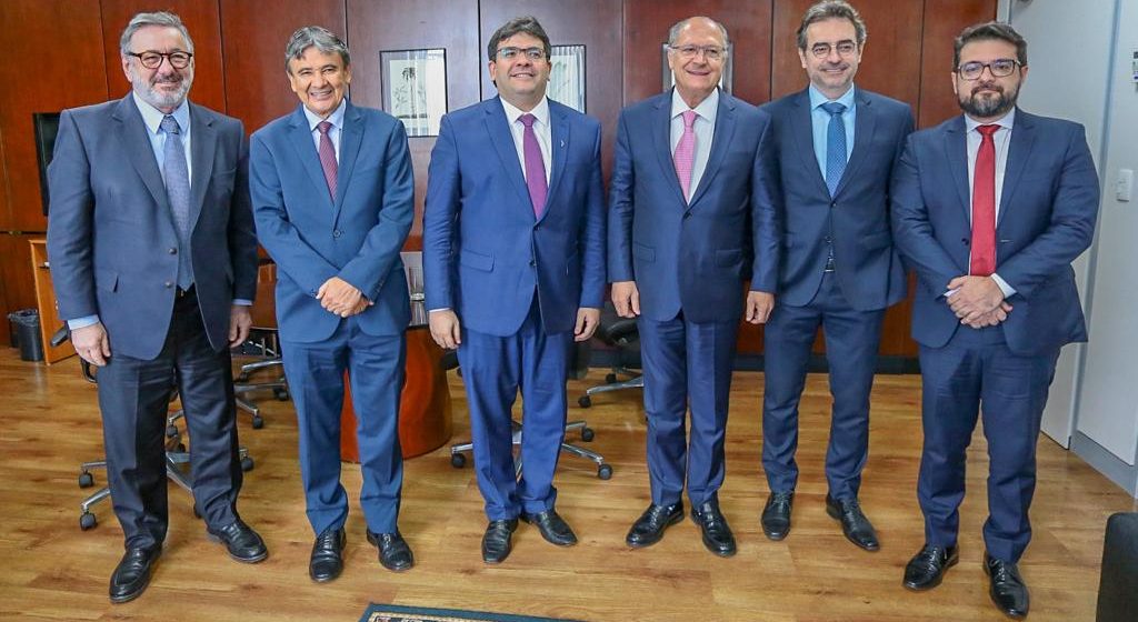 Em Brasília, Rafael Fonteles participa de reuniões com ministros e vice-presidente Geraldo Alckmin