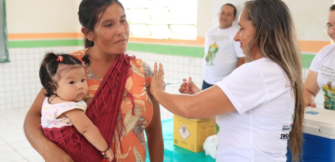 Governo do Maranhão une esforços para vacinação de povos indígenas durante início da aplicação da dose de reforço contra a Covid-19
