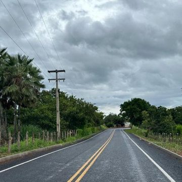 Governo do Piauí asfalta nova rodovia na região do Território Vale do Sambito
