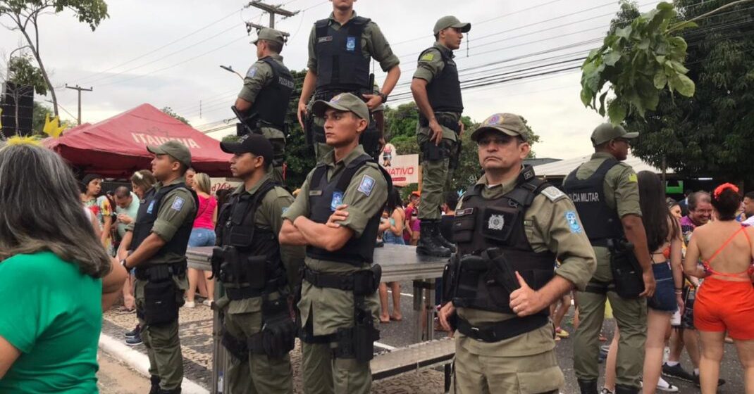 Efetivo de 1.600 policiais militares garante segurança em blocos de Carnaval de Teresina