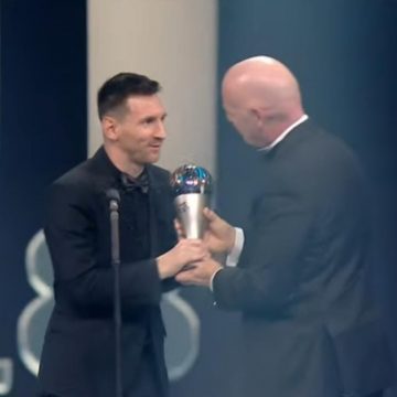 Lionel Messi é eleito o melhor jogador do mundo pela FIFA