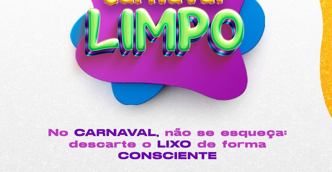 Campanha Carnaval Limpo conscientiza foliões em blocos carnavalescos no Piauí