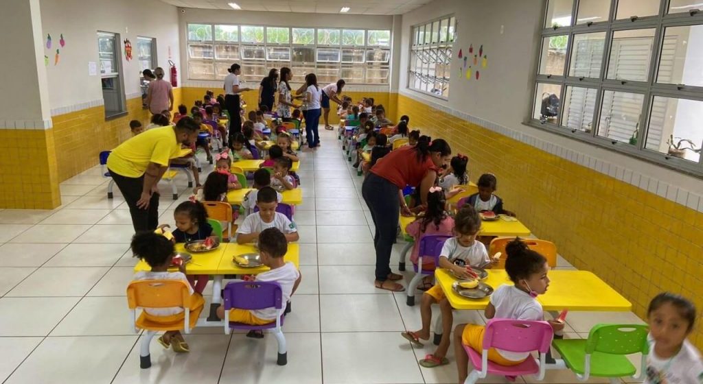 CMEI João Batista Brito de Melo estimula boas práticas alimentares