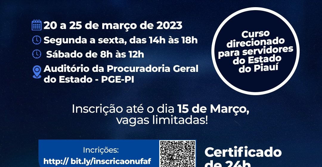 Governo do Piauí realiza capacitação de servidores sobre nova Lei de Licitações e Contratos
