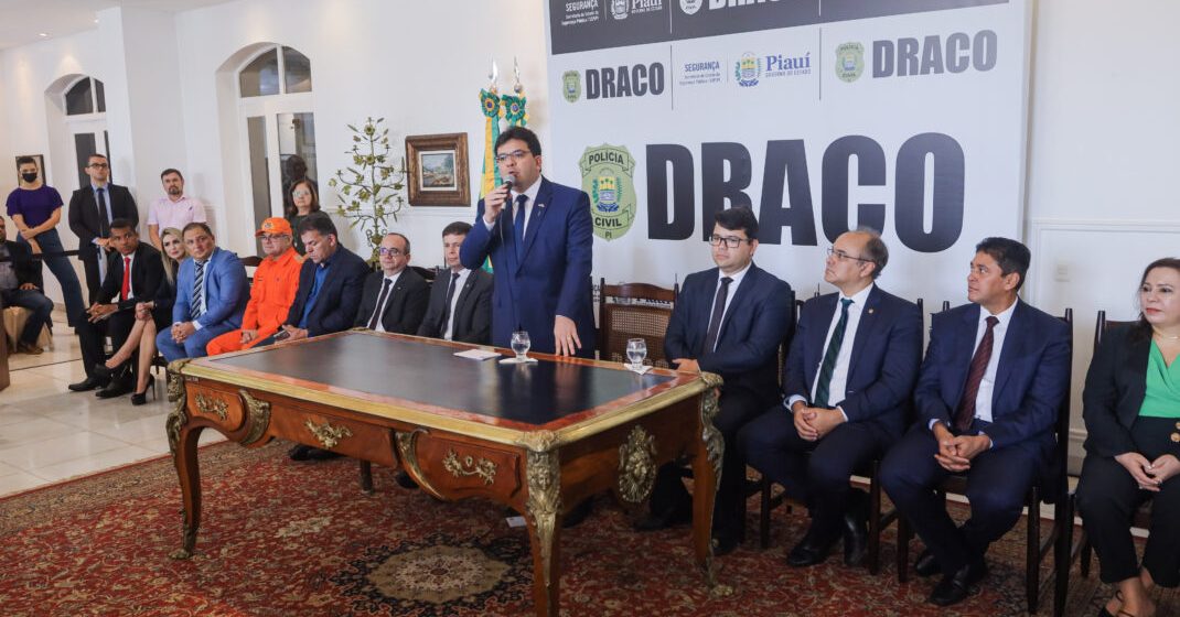 Governador anuncia a criação de nove delegacias para combater facções
