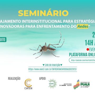 Sesapi realiza seminário de integração e engajamento para enfrentamento ao Aedes aegypti