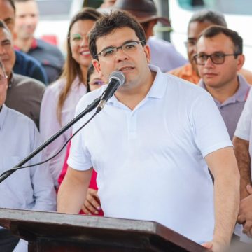 Governador Rafael inaugura estrada e pista de aeródromo em Cocal, no norte do estado