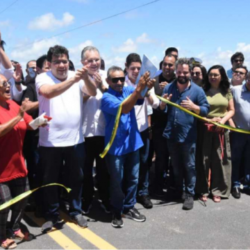 Governo do Estado inaugura obras de pavimentação asfáltica da PI-116