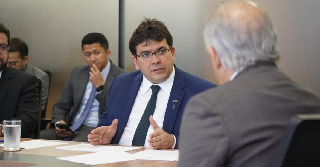 Rafael Fonteles e Márcio França tratam do Porto de Luís Correia e aeroportos locais