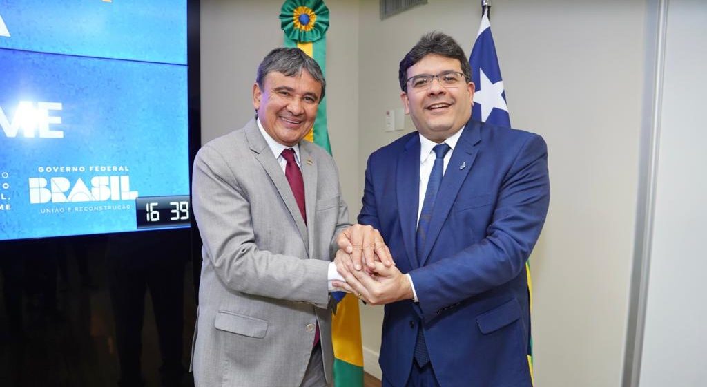Rafael e Wellington tratam da implementação do programa “Piauí sem Fome” no Ministério do Desenvolvimento Social, em Brasília