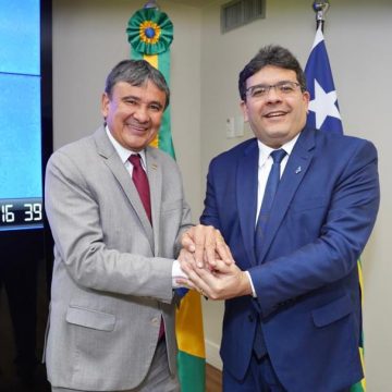 Rafael e Wellington tratam da implementação do programa “Piauí sem Fome” no Ministério do Desenvolvimento Social, em Brasília