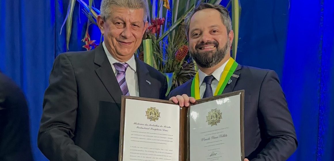 Secretário de Governo Marcello Nolleto é homenageado pela Fiepi