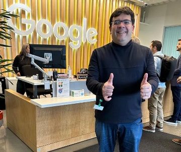 Em visita ao Google, Rafael Fonteles busca parcerias na área de inovação para startups e saúde