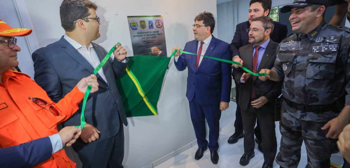 Governador inaugura primeira Unidade Integrada de Segurança Pública de Teresina