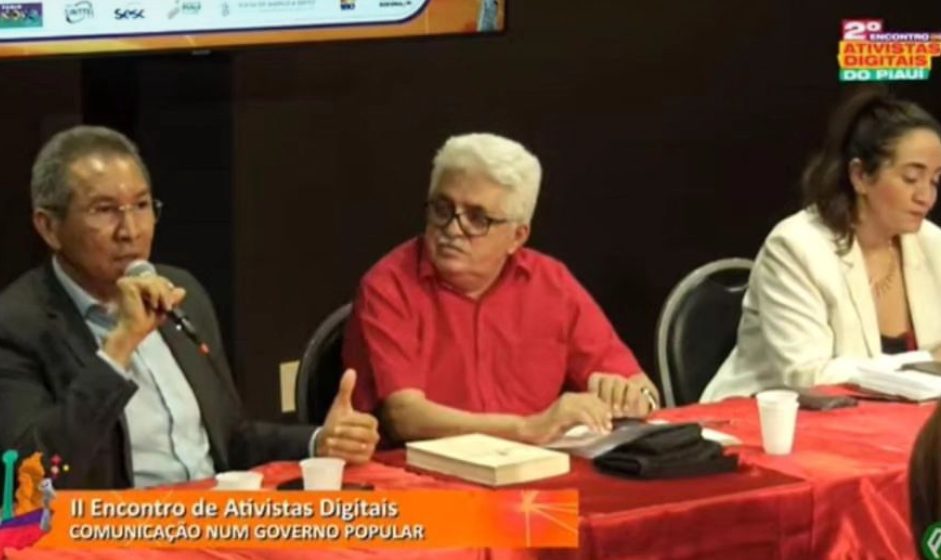 Mussoline Guedes faz participação em Encontro de Ativistas Digitais do Piauí