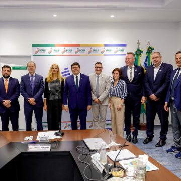 Governador discute projeto de hidrogênio verde com embaixadora da União Europeia no Brasil