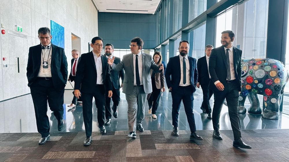 Rafael Fonteles conhece Porto de Singapura e discute parcerias para operação do Porto Piauí
