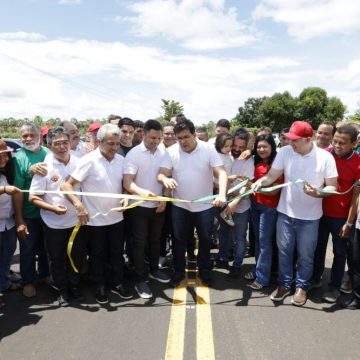 Rafael inaugura trechos da PI-113 em Cabeceiras e anuncia mais R$ 7 milhões em investimentos