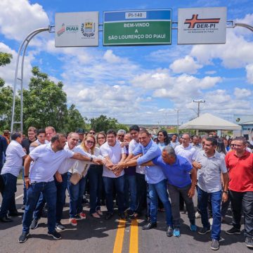 Governador entrega mais de 100 km de rodovias recuperadas e autoriza obras em São Lourenço do Piauí