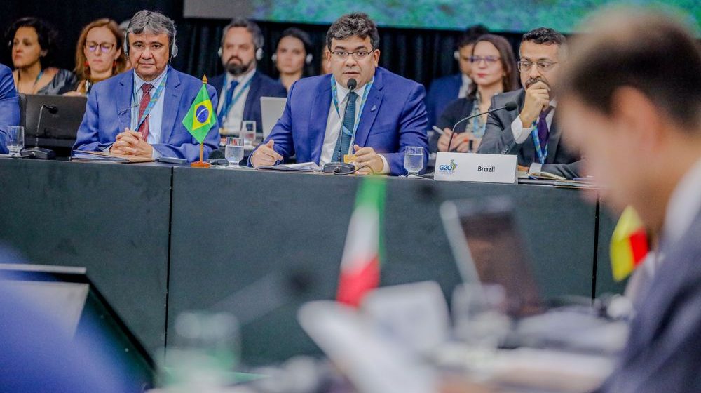 Rafael e Wellington participam da abertura do G20 no Piauí