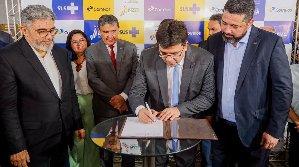 Governo do Piauí faz parceria com os Correios para distribuição de insumos para a Saúde e Educação