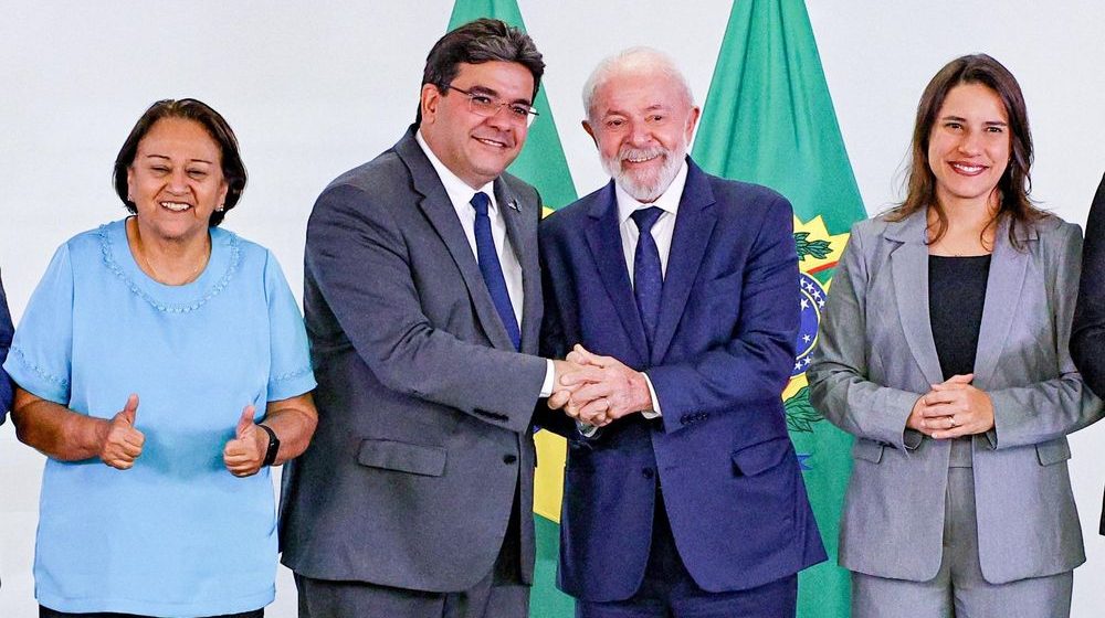 Lula parabeniza Rafael Fonteles, que assumiu a presidência do Consórcio Nordeste