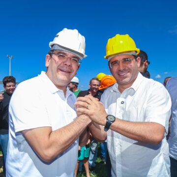 Rafa e pref Governo Rafael Fonteles amplia investimentos no esporte e avança com reforma do Estádio Militão, em Anísio de Abreu