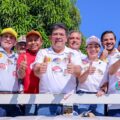 Rafael destaca projeto de expansão do metrô para a zona Sul durante carreata em Teresina
