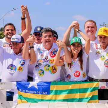 Rafael amplia mobilização em Teresina com carreata na Grande Santa Maria