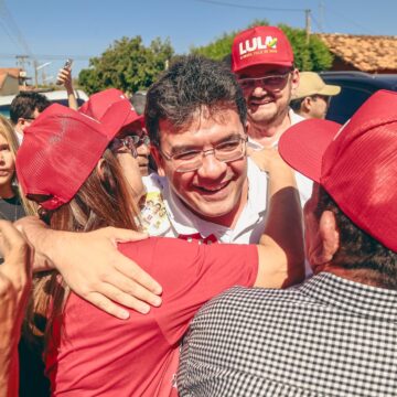 Rafa landri II Em Landri Sales, Rafael assume compromisso de construir rodovia que liga a Sebastião Leal